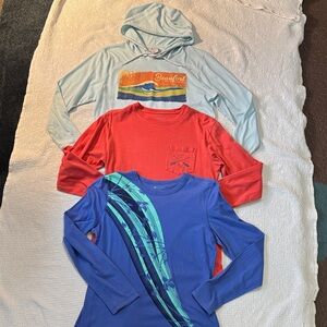 Southern Tide, Tek Gear, Beaufort, NC, set 3 Long Sleeve Shirts/hoodie, Med VGUC